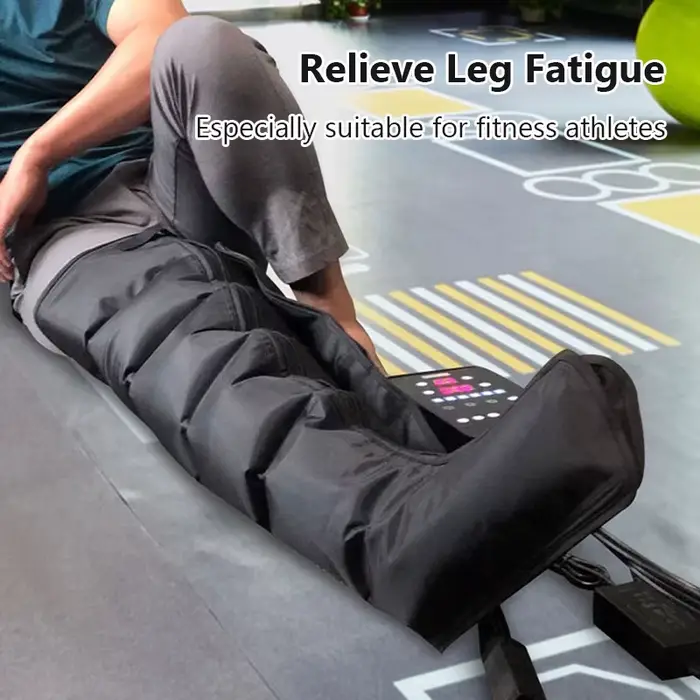 Système de Massage par Compression d'air à Six chambres, masseur pour tout le corps, pompe de récupération, bottes, Machine de M