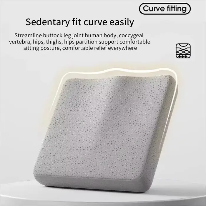 Coussin de bureau ergonomique en mousse à mémoire de forme