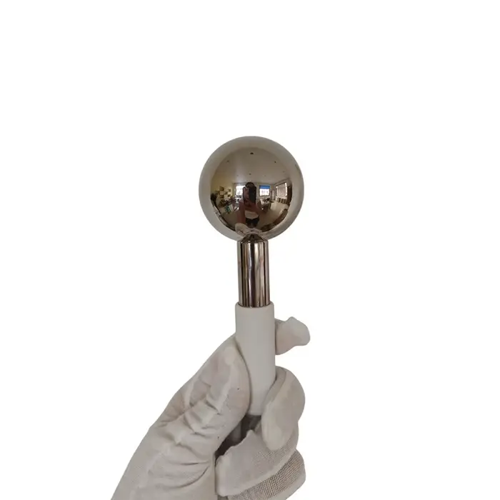 Globes de glace pour le visage, rouleau Facial en acier inoxydable froid et chaud, beauté de la peau, Spa, boule de refroidissement, boule de Massage, soins du visage, bâton de gel cryogénique