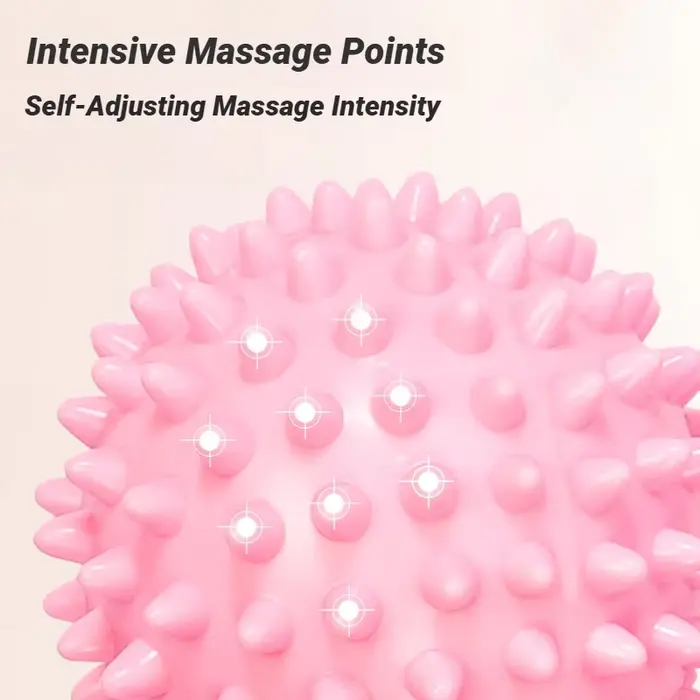 Balle de massage picotsée en forme d'arachide pour l'entraînement