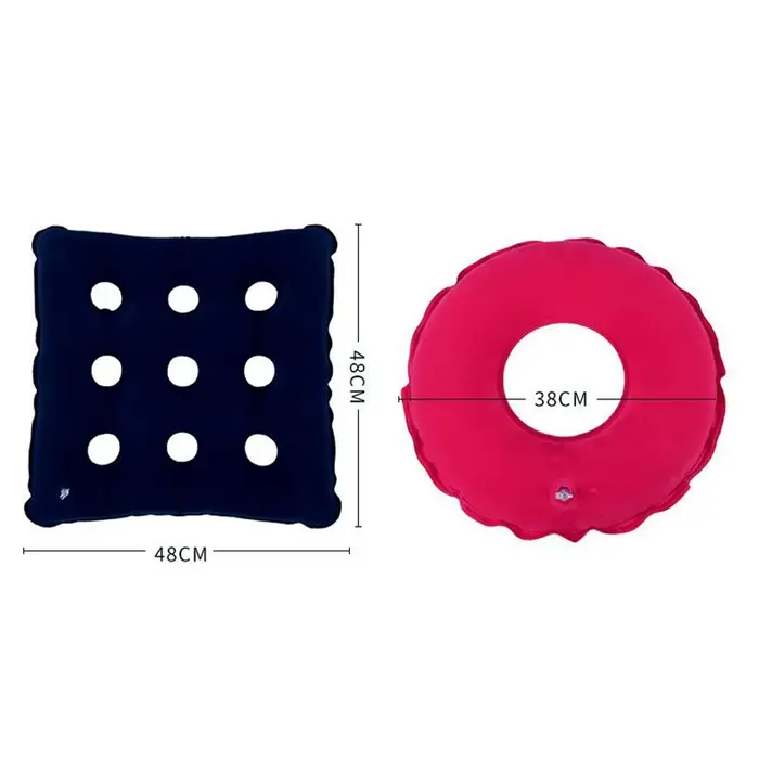 Coussin de siège à coussin d'air pour soulager la sciatique du dos
