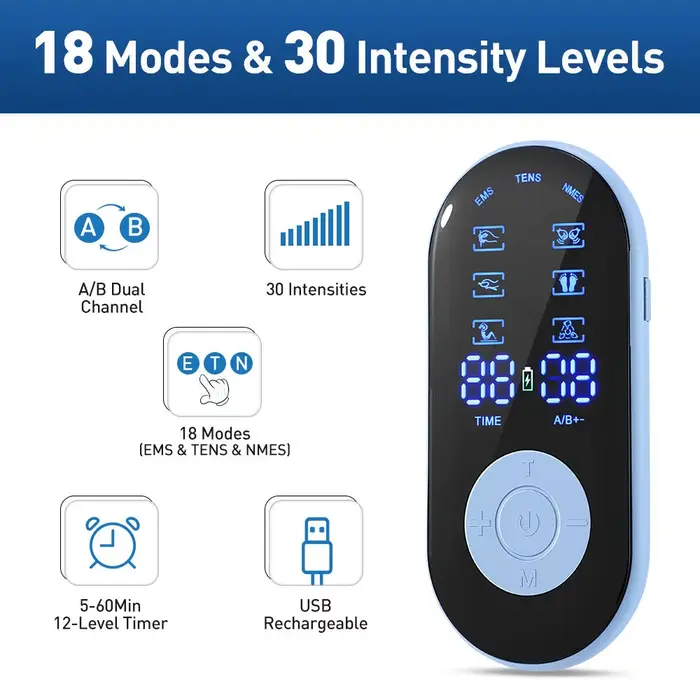 Appareil de massage électrique par impulsions