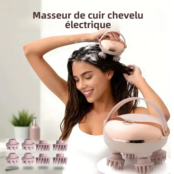 Instrument de Massage de tête masseur