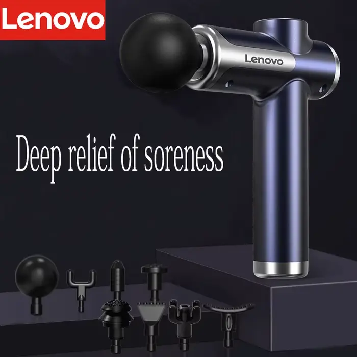 Lenovo – pistolet Fascia de marque, soulage en profondeur les douleurs musculaires, équipement de Fi