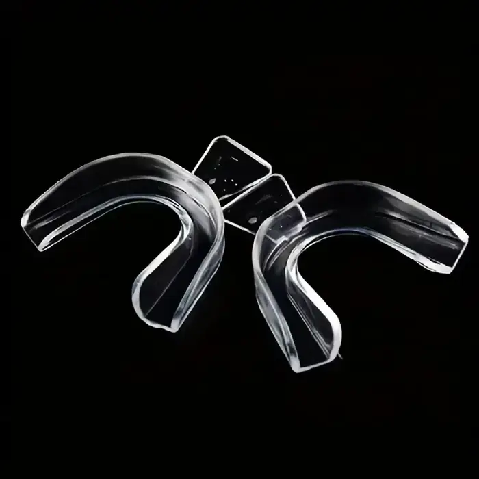 Protections nocturnes dentaires thermoplastiques, 2 pièces, Anti-meulage et Protection des dents, aj