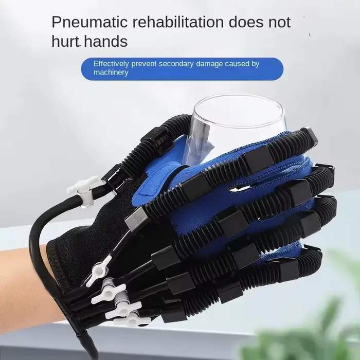 Gants robotisés d'exercice pour la rééducation des doigts (gauche/droite) – Idéal pour AVC