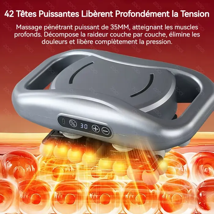 Pistolet de massage professionnel 42 têtes