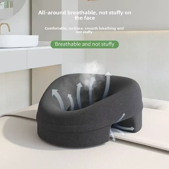 Coussin de massage facial et d'allongement pour salon de beauté