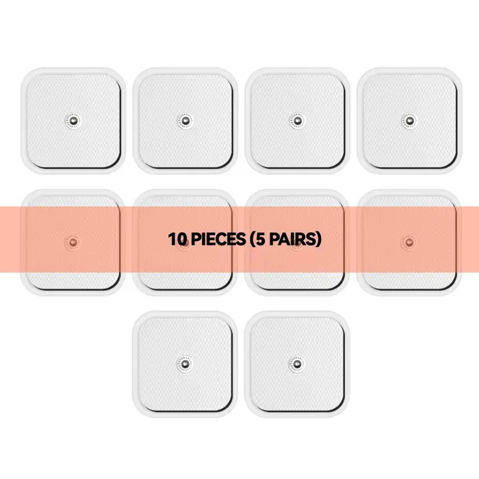 Patch de remplacement auto-adhésif pour masseur corporel électrique, électrodes TENS, accessoires de