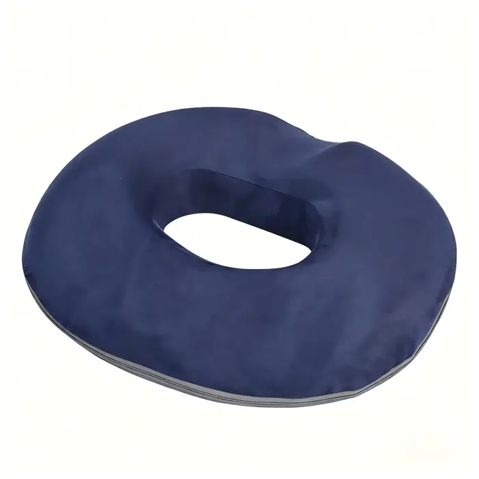 Coussin orthopédique en mousse à mémoire de forme en forme de donut pour coccyx, hémorroïdes et gros