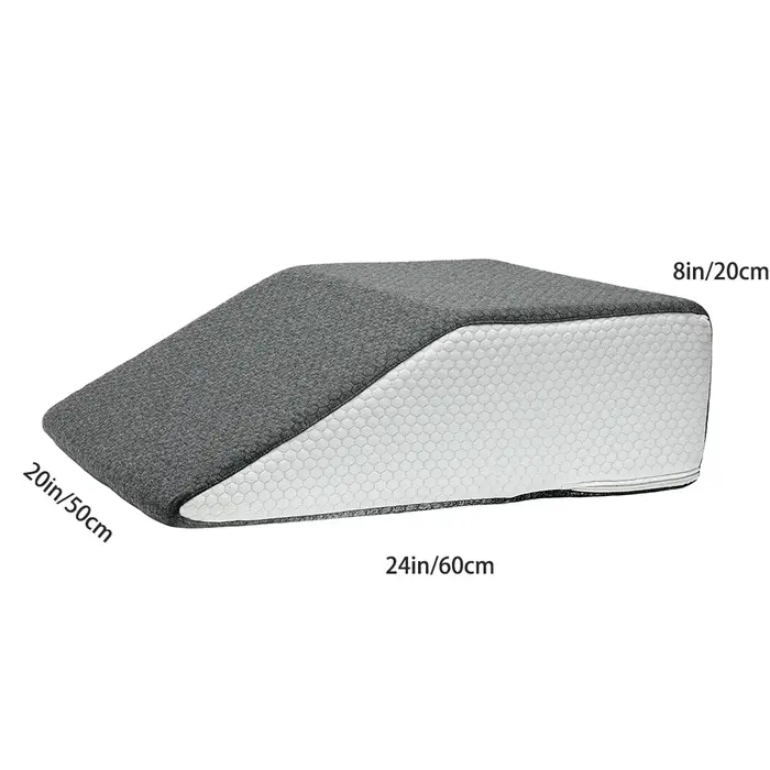 Oreiller de jambe, oreiller élévateur de jambe de 8 pouces pour jambes
