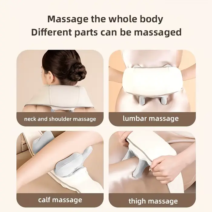 Masseur de cou Shiatsu pour tissus profonds