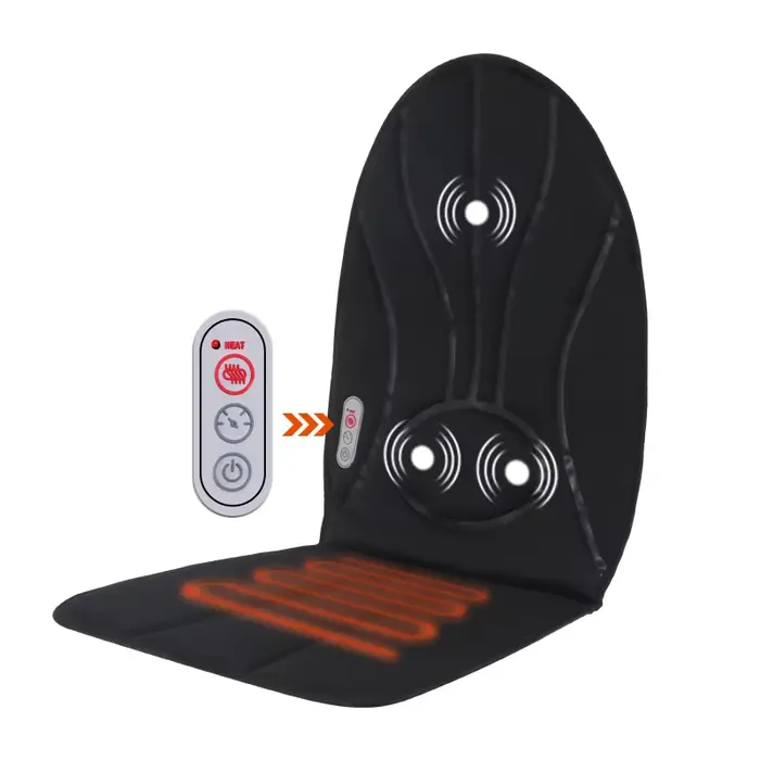 KLASVSA – coussin de Massage électrique du dos, chaise de Massage, vibrateur chauffant, matelas lomb