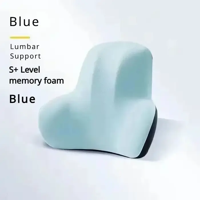 Coussin lombaire amélioré 2025, en mousse à mémoire de forme orthopédique, adapté aux voitures, aux 