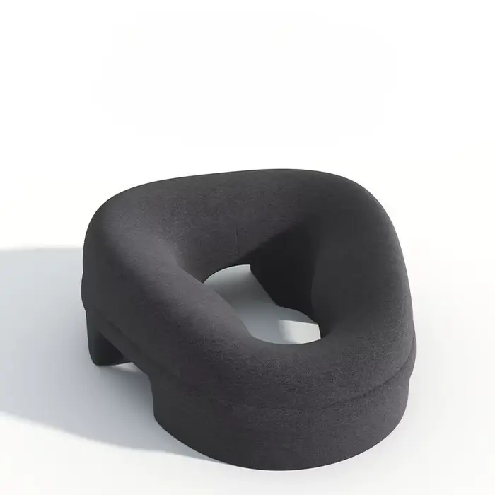 Coussin de massage professionnel pour salon, ergonomique, avec trou respirant, pour soins du visage,