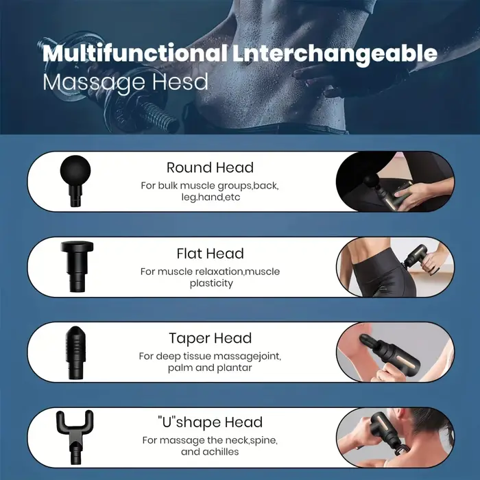 Pistolet de massage électrique portable PerSCH