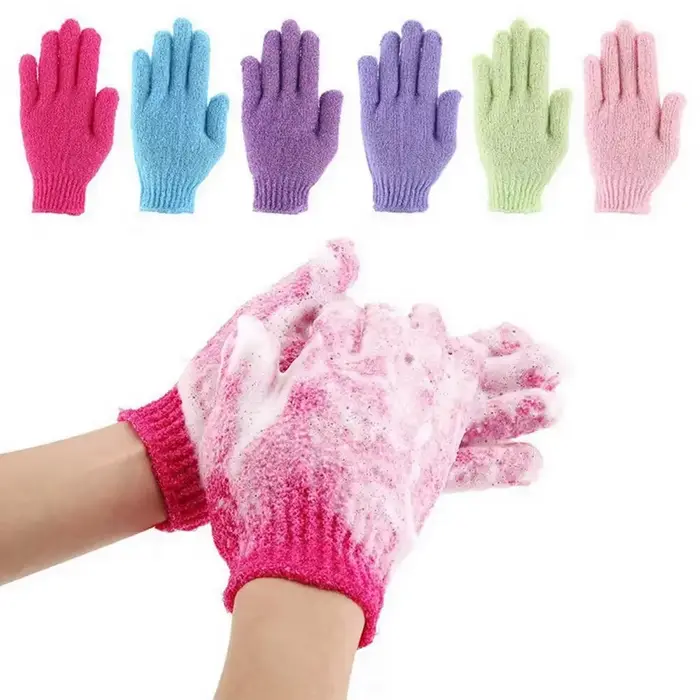 Gants de bain de douche