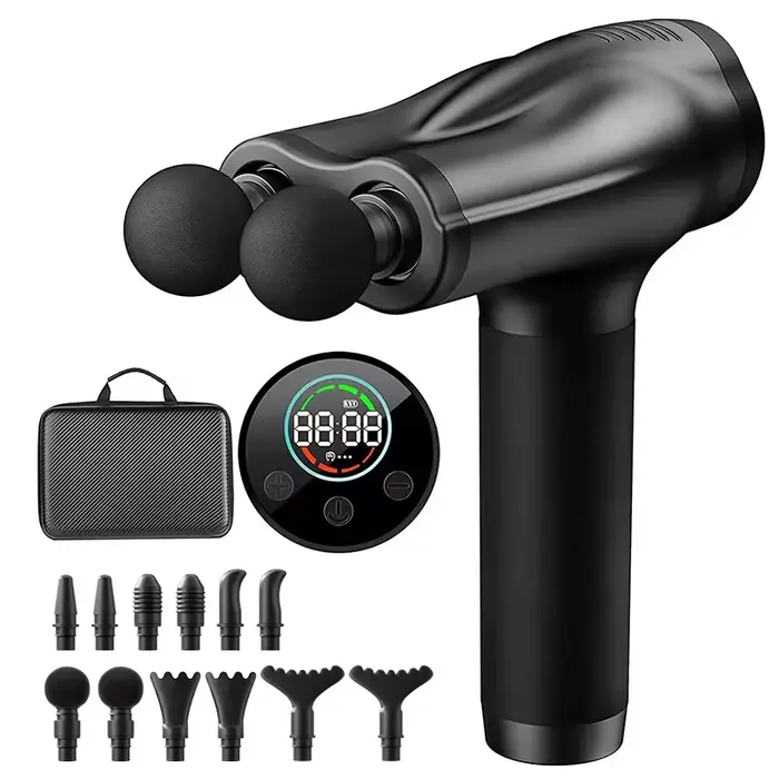 Mini Pistolet de Énergie à Double Tête, Multifonctionnel, Rechargeable, Tissus Profonds, PerSCH