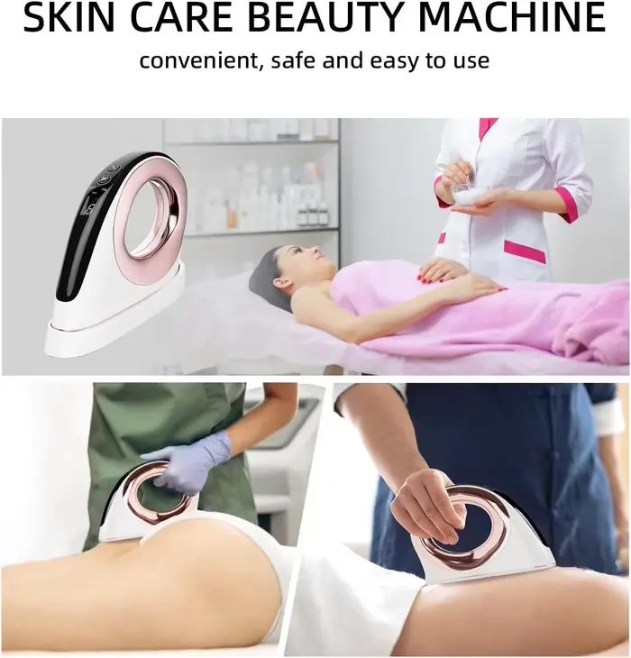 Appareil de massage amincissant et sculptant le corps par radiofréquence (RF) et LED