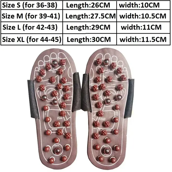 Massage Pieds Chaussons D’Acupuncture Outils