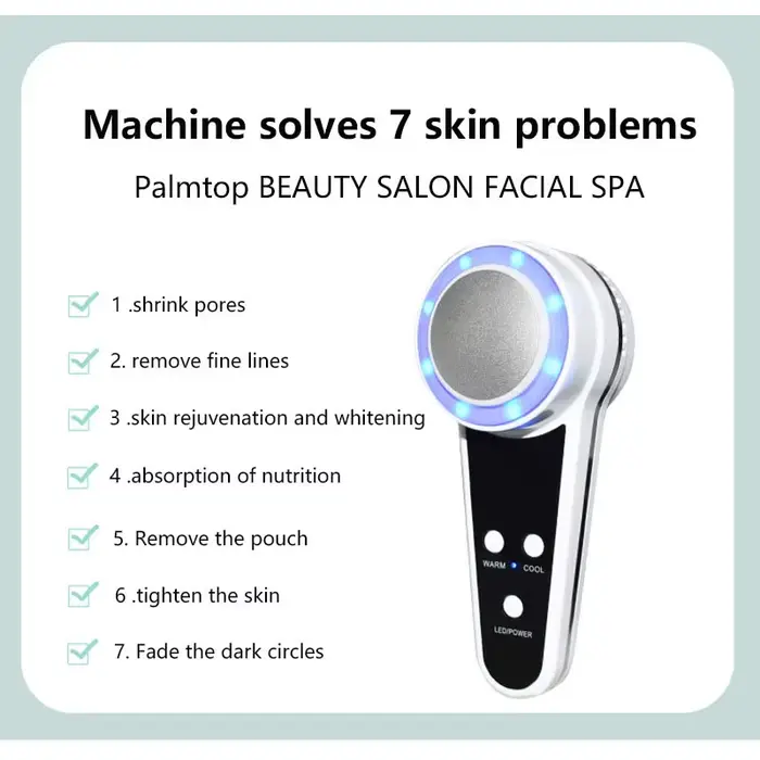 Marteau Chaud/Froid Cryothérapie Chauffant pour Lifting Facial