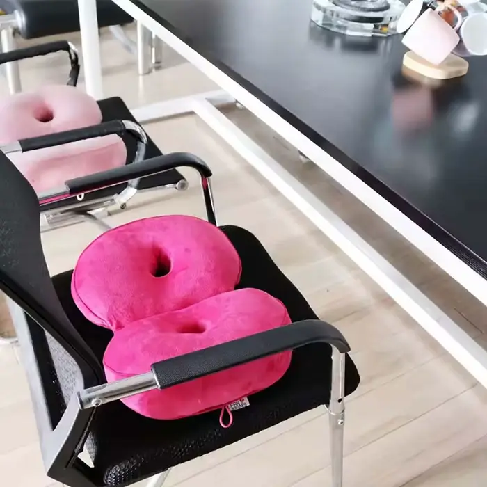 Coussin orthopédique multifonctionnel double confort en mousse à mémoire de forme pour le bassin
