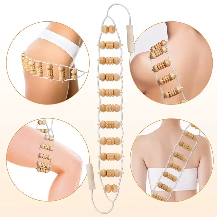 Outils de massage thérapeutique en bois