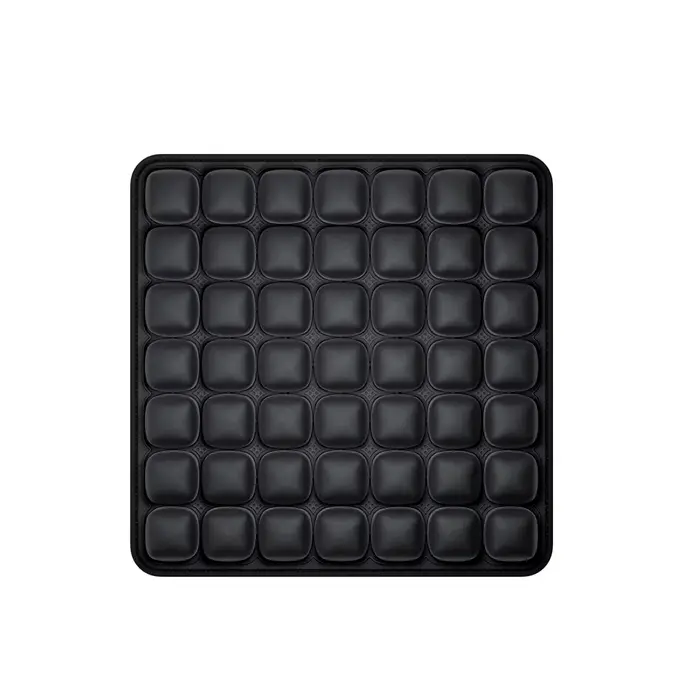 Coussin de siège ergonomique 3D gonflable réglable anti-pression pour chaise de bureau ou de voiture