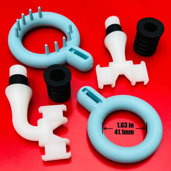 Têtes d'attache pour pistolet de massage pour axe de 12-19 mm