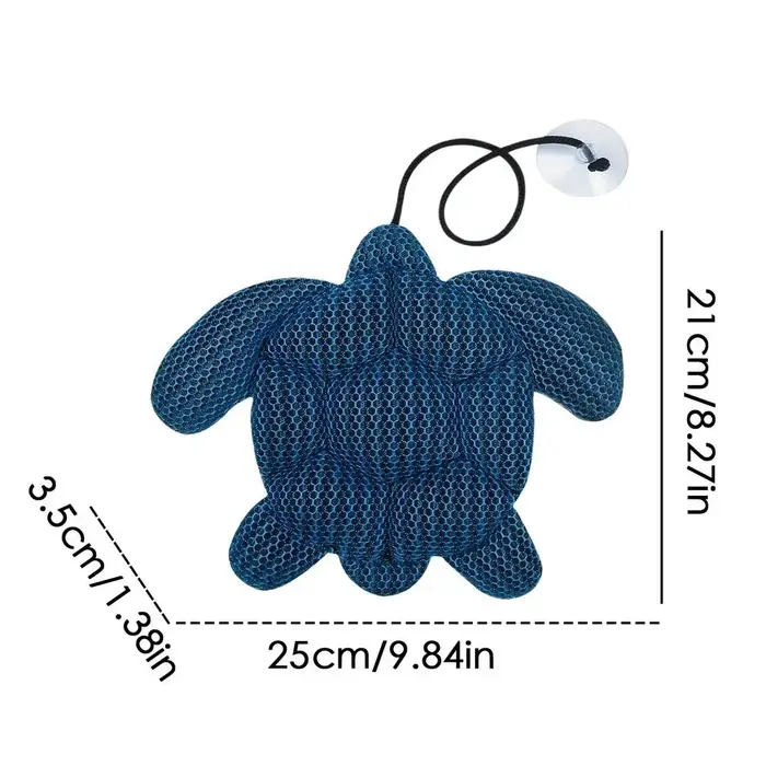 Éponge absorbante réutilisable pour spa, filtre en mousse en forme de tortue flottante, éliminateur de saleté et de graisse pour baignoire et jacuzzi