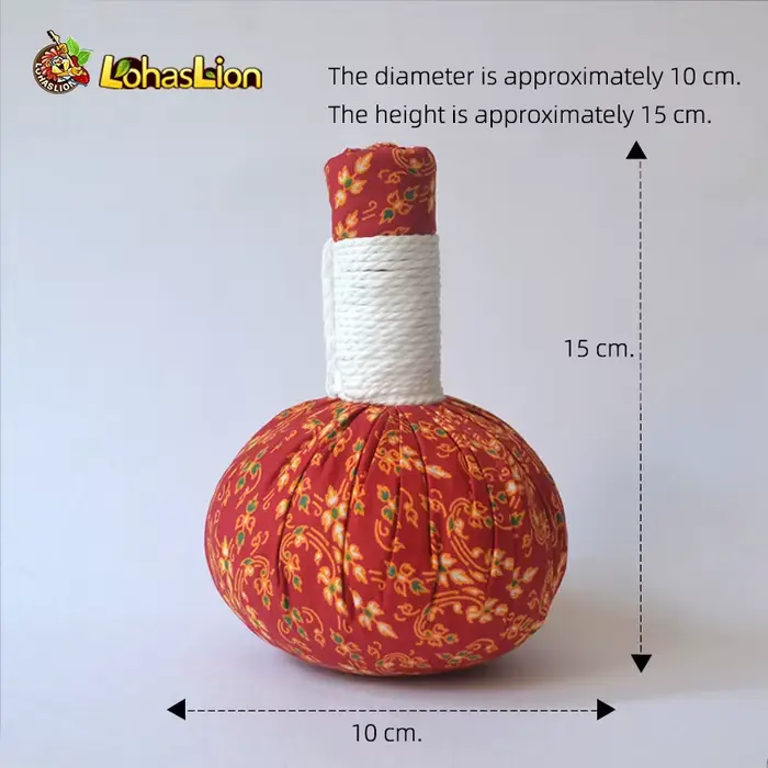 Boule de Massage à base de plantes thaïlandaises