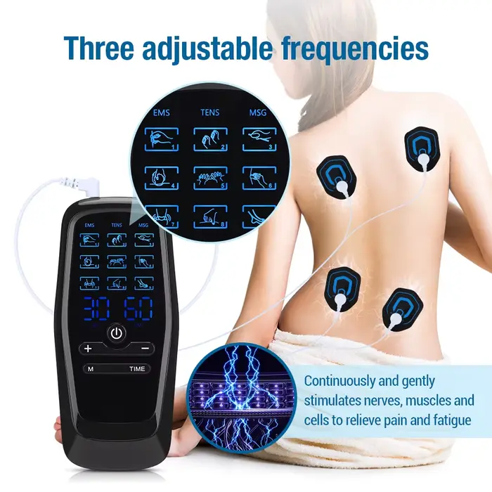 Physiothérapie Tens stimulateur musculaire électrique EMS Acupuncture Massage corporel thérapie numérique minceur