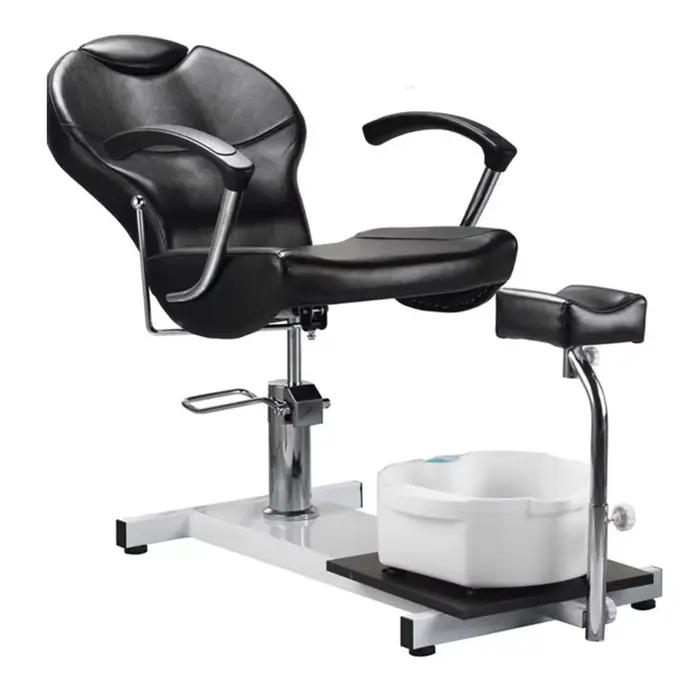Vente chaude Massage pédicure chaise pied bain chaise Spa pédicure chaise avec bassin de pieds Salon