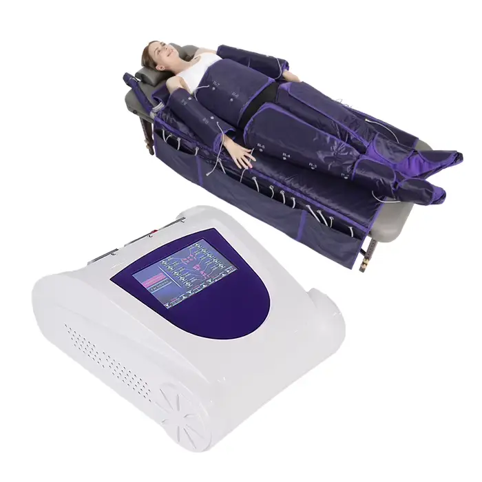 Machine de présoterapia de Massage de Drainage lymphatique de pressothérapie 3 en 1 avec la couverture de Sauna