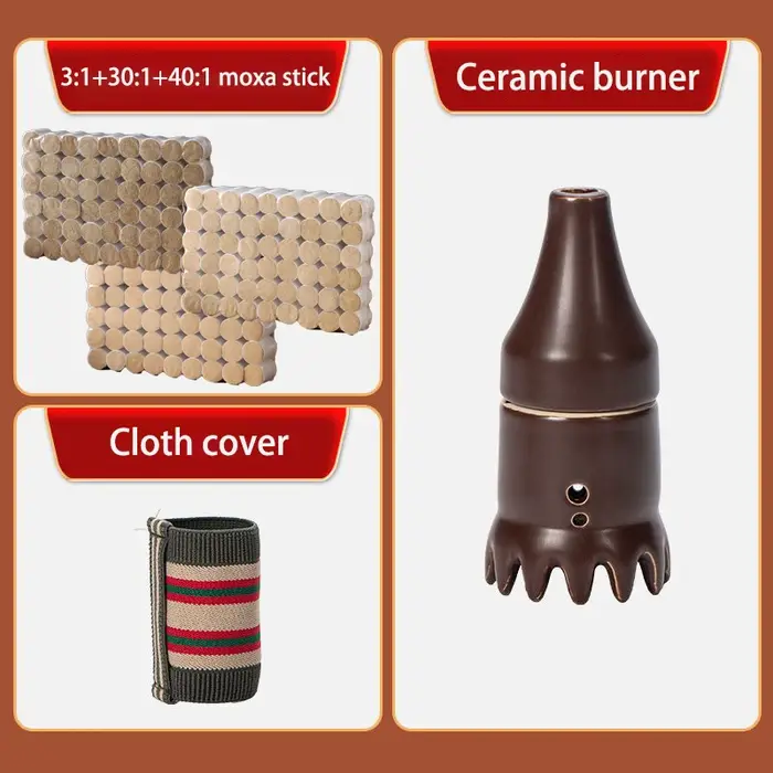 Brûleur de Moxibustion à 12 Dents pour Dragage des d'œuvre diens