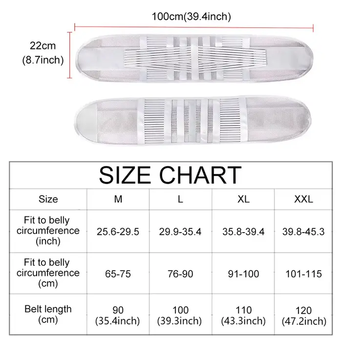 Ceinture de soutien lombaire