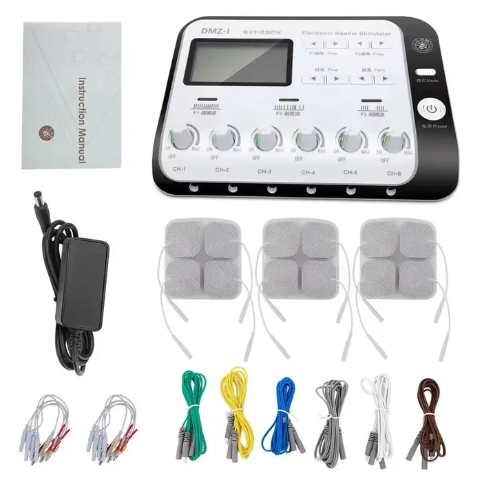 Stimulateur musculaire d'acupuncture et de Moxibustion par électroacupuncture à 6 sorties