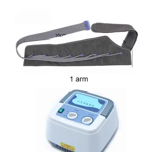Pressothérapie électrique Compression d'air jambe pied masseur Vibration thérapie infrarouge bras ta