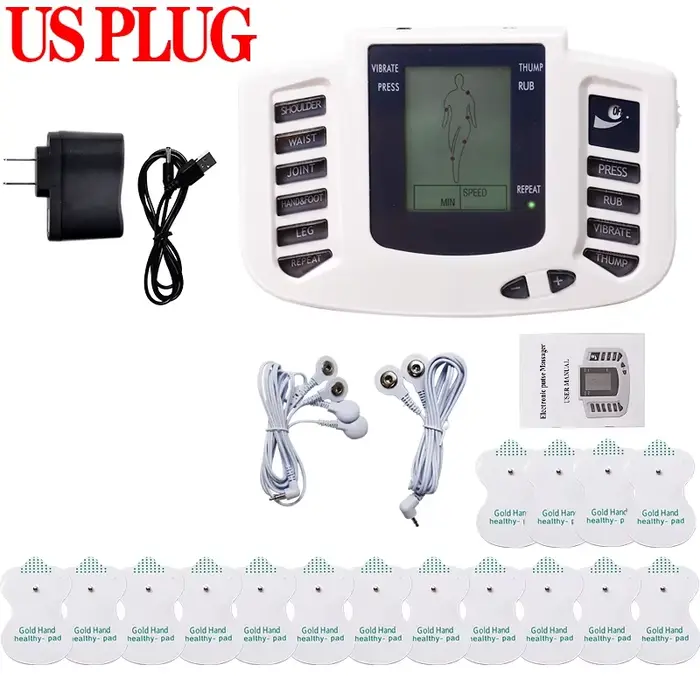 Masseur musculaire EMS, thérapie TENS, soulagement de la douleur corporelle complète, amincissement,