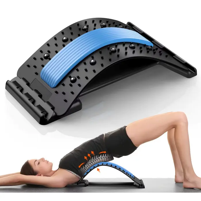 Masseur dorsal à acupression profonde, soulagement de la douleur, masseur lombaire, coussin de massa