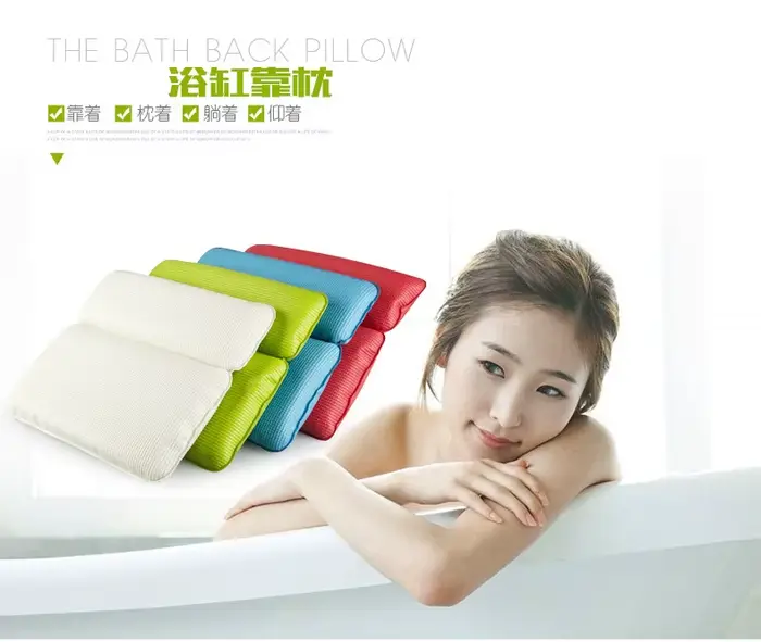 Oreiller de Bain en Éponge Imperméable