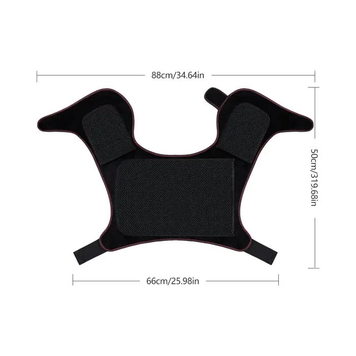 Coussin chauffant lesté pour dos et épaules avec 3 réglages de chaleur et minuteries – Cadeau de soulagement des maux de dos pour hommes et femmes