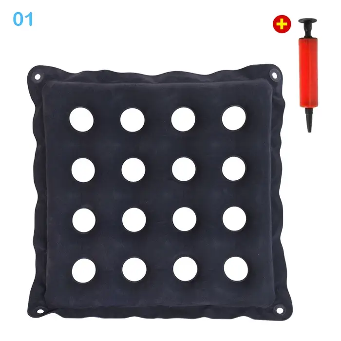 Coussin de siège à coussin d'air pour soulager la sciatique du dos