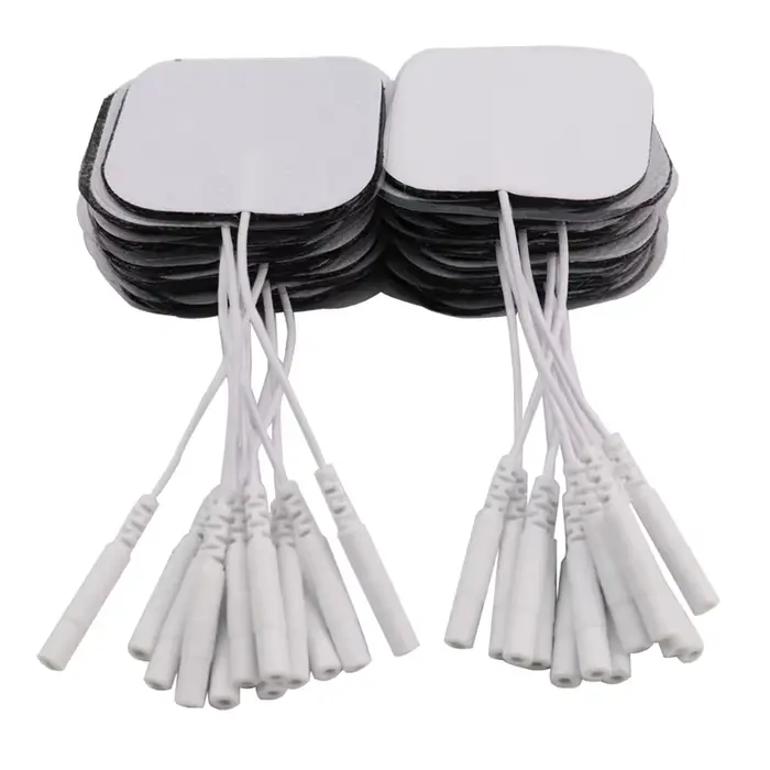 20/10 pièces de coussinets d'électrodes EMS pour stimulateur musculaire