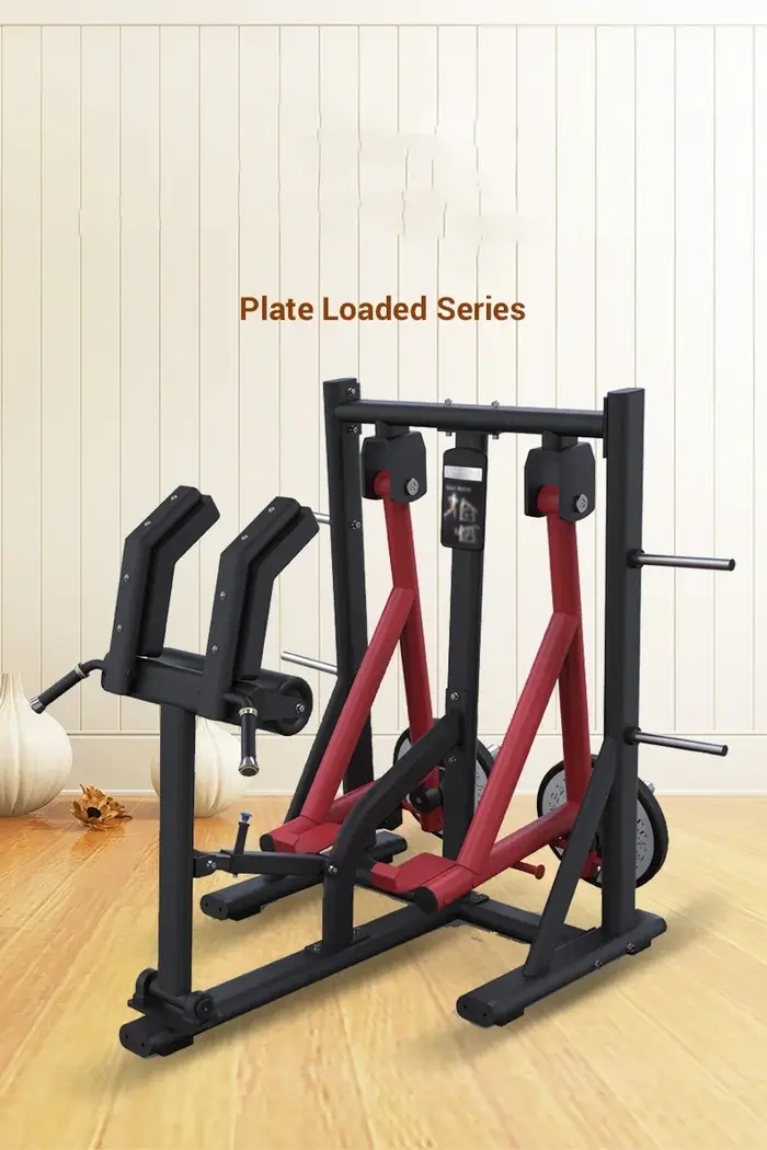 Appareil de musculation en acier à charge de plaques pour la formation des hanches