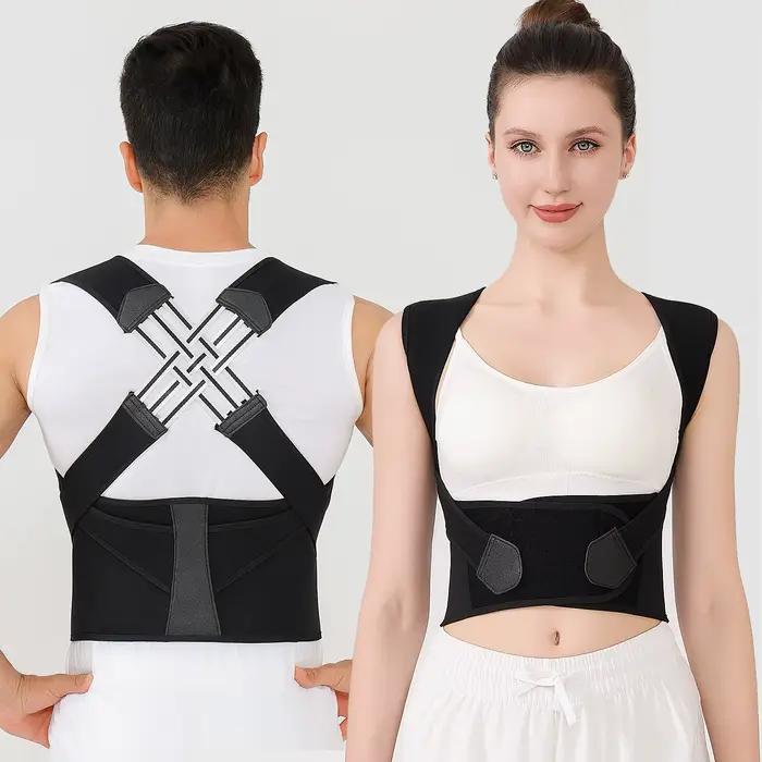 Correcteur de posture dorsal pour femmes et hommes