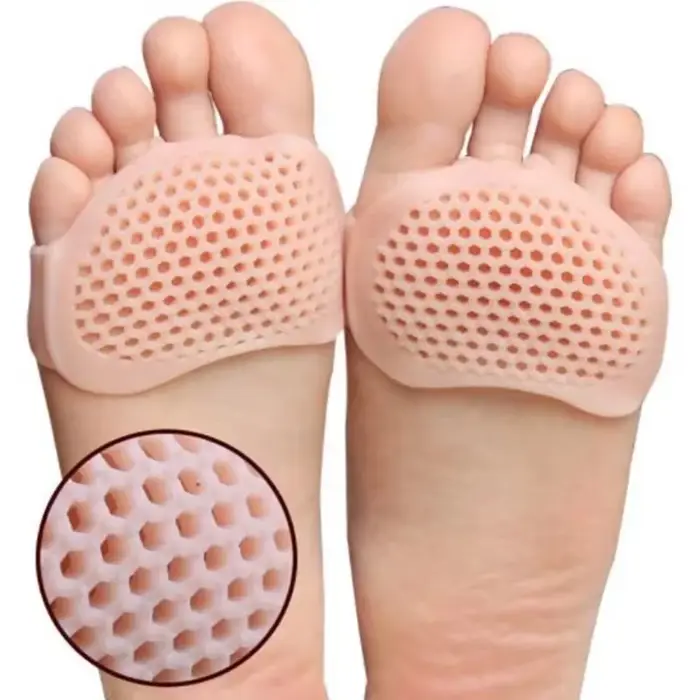 Coussinets métatarsiens en Gel souple, 2 pièces, coussins pour l'avant-pied pour soulager la douleur