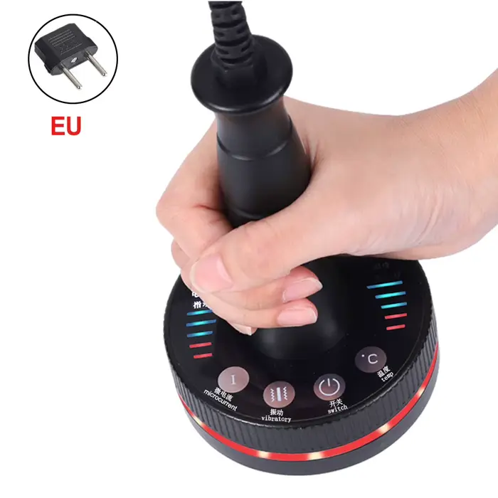 Masseur électrique Gua Sha, brosse de Massage méridien, Drainage lymphatique, masseur chauffant à mi