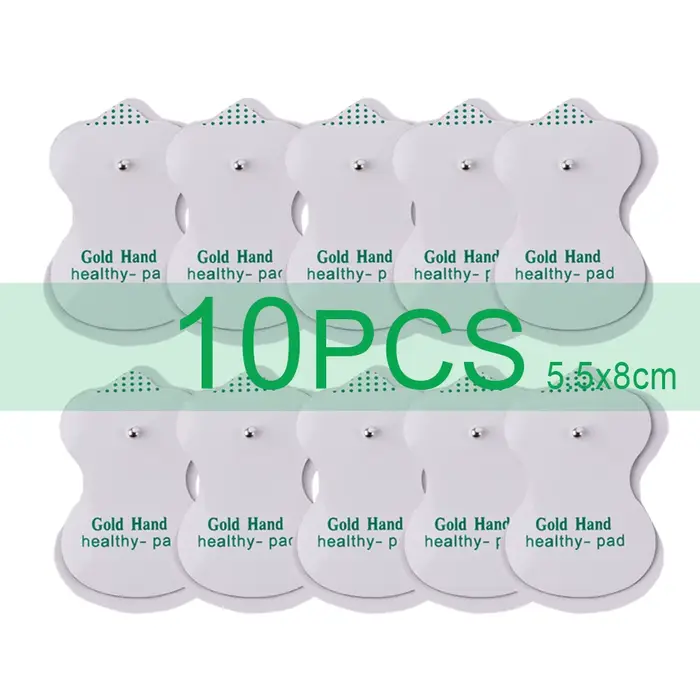 Patchs d'électrostimulation, électrodes Tens pour stimulateur musculaire EMS, masseur électrique, au