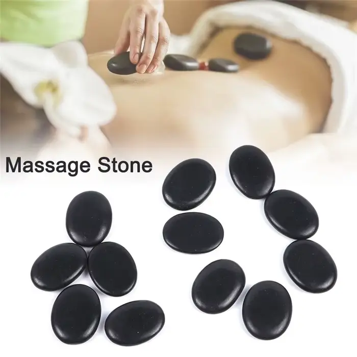 Pierre chaude de Massage naturelle